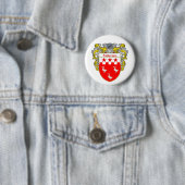 Patterson Coat of Arms (Mantled) Ronde Button 5,7 Cm (In situ)