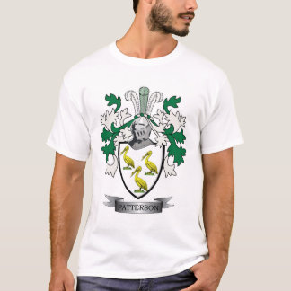Patterson Family Crest Coat of Arms T-shirt