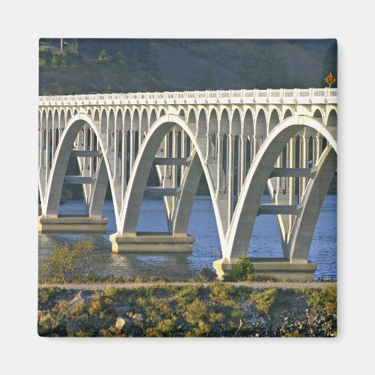 Patterson Memorial Bridge snelweg 101 over Magneet (Voorkant)