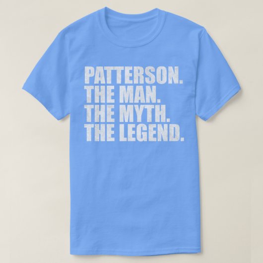 PattersonPatterson Achternaam Patterson T-shirt (Design voorkant)