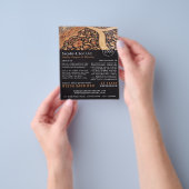 Pattertapijt, tapijtlaag, Fitter Adverteren Flyer (Hand)