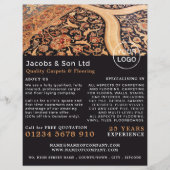 Pattertapijt, tapijtlaag, Fitter Adverteren Flyer (Voorkant)