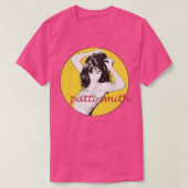 Patti Smith Retro Punk Rock FanArt Tribute 1 T-shirt (Design voorkant)