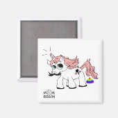 Patticorn Poop magneet (Voorkant / Achterkant)