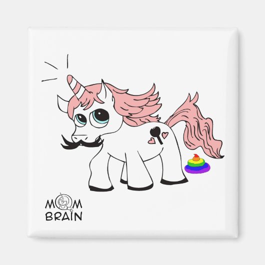 Patticorn Poop magneet (Voorkant)