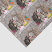 Patton and Buffing - Kat-weefselpapier Tissuepapier (Detail)