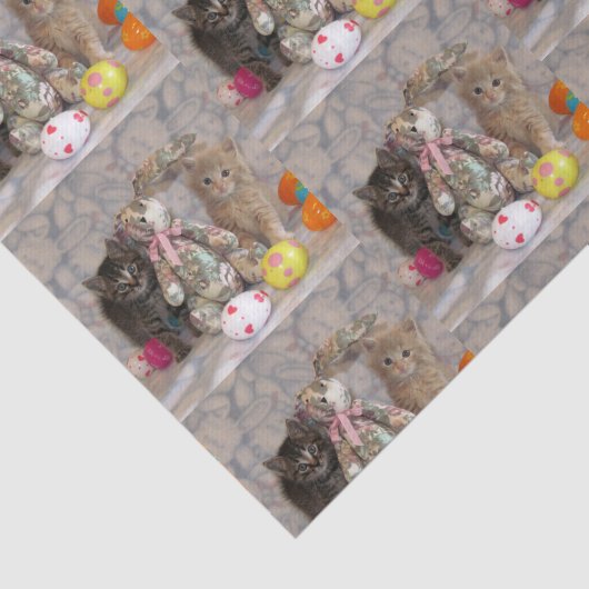 Patton and Buffing - Kat-weefselpapier Tissuepapier (Detail)