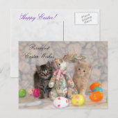 Patton & Buffington-paasBriefkaart - Kat / Keuken Feestdagenkaart (Voorkant / Achterkant)