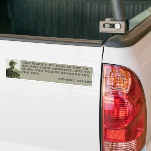 Patton Bumpersticker (Op Truck)