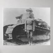 Patton de Tank Commandant Poster (Voorkant)