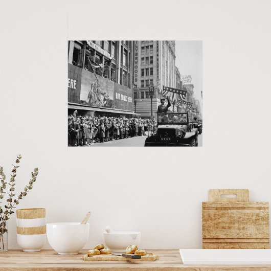 Patton in Victory Parade Poster (Keuken)