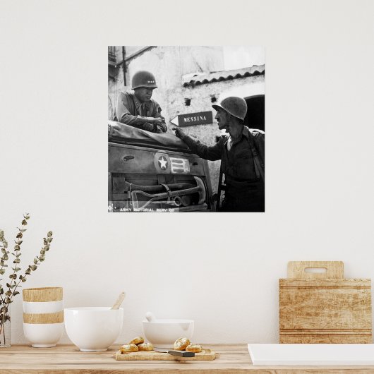 Patton Planning Poster (Keuken)