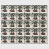 Patton's Christmas Playtime - Kattenkerst Cadeaupapier (Vlak)