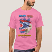 Patty Bisker MEDIUM Tshirt - Jumping Foto (Voorkant)