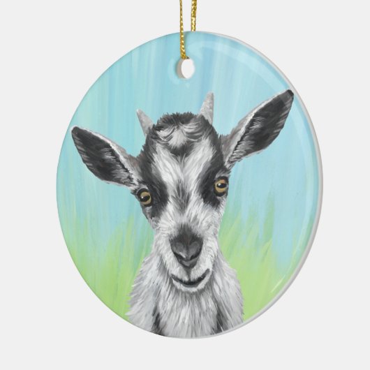 Patty Goat Ornament (Links)
