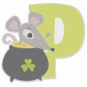 PATTY MOUSE -P- STICKER (Voorkant)
