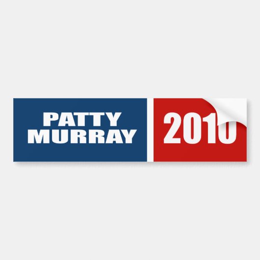 PATTY MURRAY FOR SENATE BUMPERSTICKER (Voorkant)