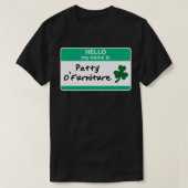 Patty O Furniture Funny St Patricks Day T-shirt (Design voorkant)