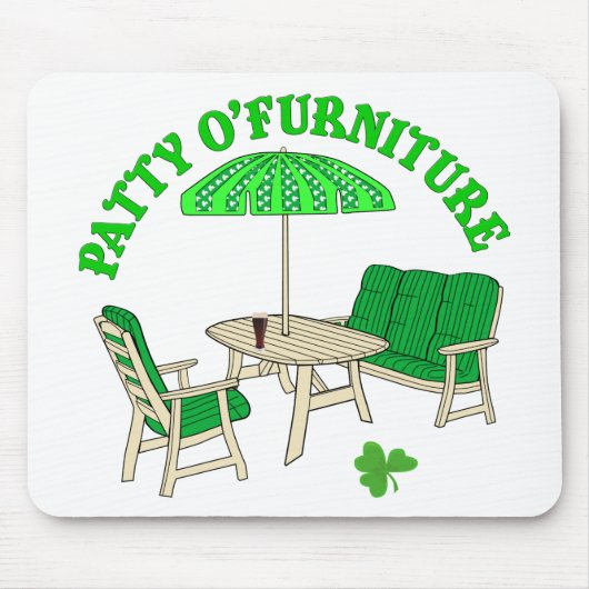 Patty O' Furniture Muismat (Voorkant)