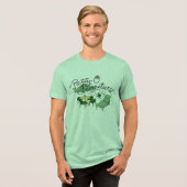 Patty-O Meubels, Grappige St. Patrick's Day Pun Tri-Blend Shirt (Voorkant volledig)