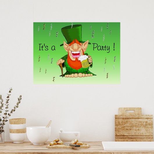 Patty O'Party Poster (Keuken)