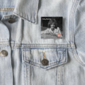 Patty Perrotta Vierkante Button 5,1 Cm (In situ)