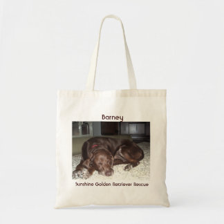 Patty's Barney Shopping Bag - Sunshine Goldens Tote Bag