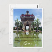 Patuxai-poort Vientiane Briefkaart (Voorkant / Achterkant)