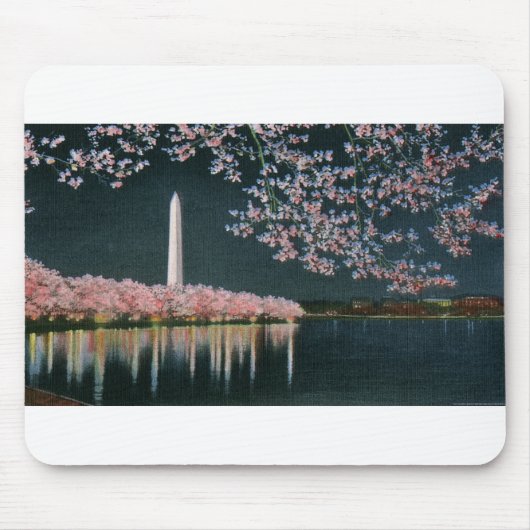 PAU42 Washington bij Night.tif Muismat (Voorkant)