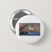 PAU43 Tidal Basin.tif Ronde Button 5,7 Cm (Voorkant /achterkant)