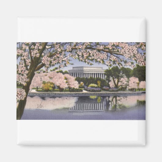 PAU44 Lincoln Memorial.tif Magneet (Voorkant)