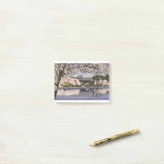 PAU44 Lincoln Memorial.tif Post-it® Notes (Op bureau)