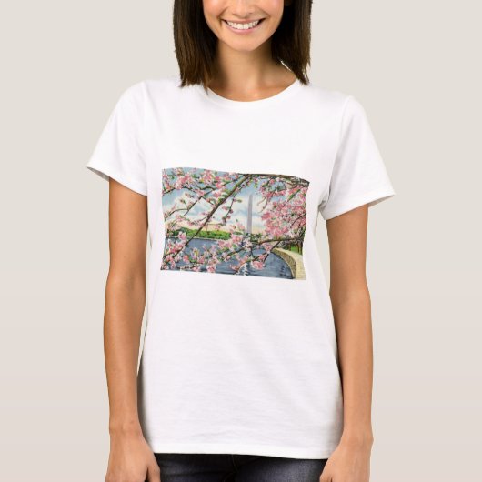 PAU45 Washington Monument 2.tif T-shirt (Voorkant)