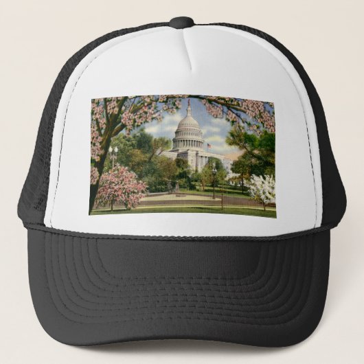 PAU46 US Capitol.tif Trucker Pet (Voorkant)