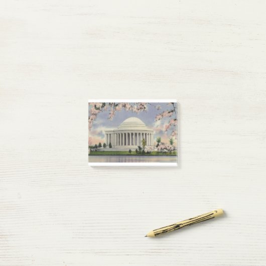 PAU47 Jefferson Memorial 1.tif Post-it® Notes (Op bureau)