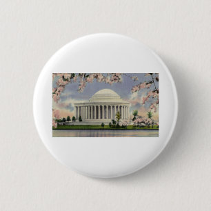 PAU47 Jefferson Memorial 1.tif Ronde Button 5,7 Cm