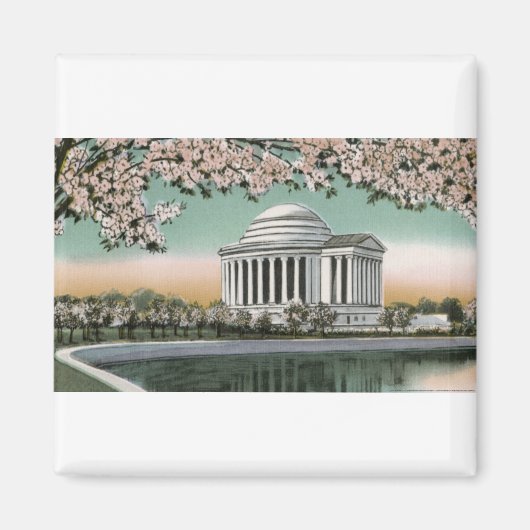 PAU48 Jefferson Memorial 2.tif Magneet (Voorkant)