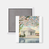 PAU49 Jefferson Memorial 3.tif Magneet (Voorkant / Achterkant)