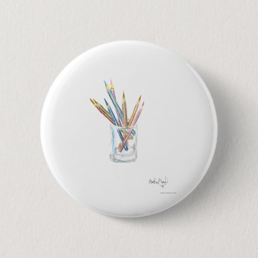 PAU50 Pencils 1.tif Ronde Button 5,7 Cm (Voorkant)