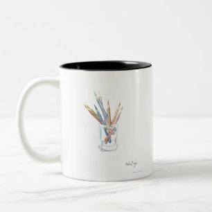 PAU50 Pencils 1.tif Tweekleurige Koffiemok