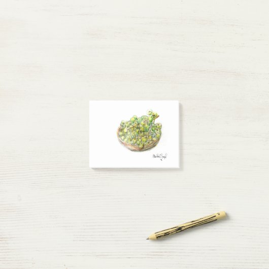 PAU55 Fruit 2.tif Post-it® Notes (Op bureau)