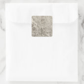 Pau, Bearn Vierkante Sticker (Tas)