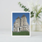 Pau-kasteel Briefkaart (Staand voorkant)