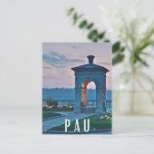 Pau Photo Vintage Briefkaart (Staand voorkant)