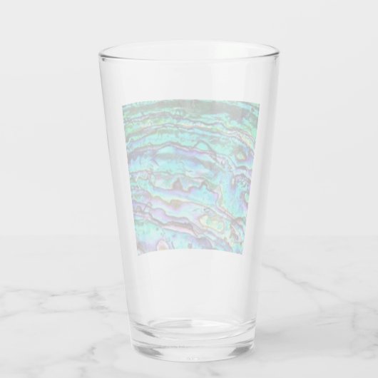 Paua Shell Abalone Glass tumbler (Achterkant)