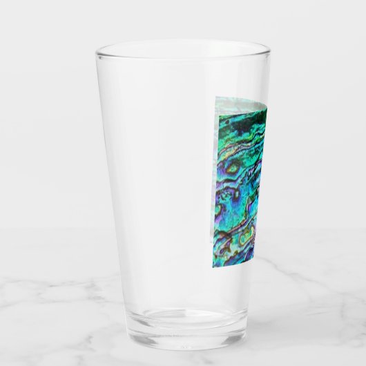 Paua Shell Abalone Glass tumbler (Rechts)
