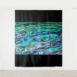 Paua Shell Abalone Tapestry Wandkleed