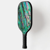 Paua Shell Look Pickleball-paddles met monogram Pickleball Paddle (Links)