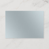 Paua shell & Waves Wedding Receptie Kaart (Achterkant)