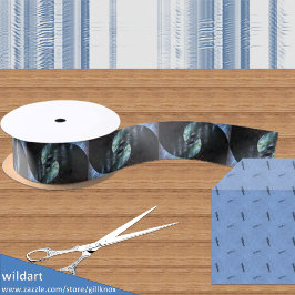 Paua Swirl Satijnen Lint